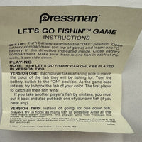 Lets Go Fishing Game - 1987 - Pressman - Great Condition