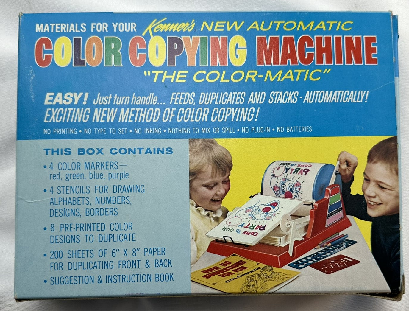 1967 Kenner Color Copying Machine - Clean - Great Condition