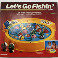 Lets Go Fishing Game - 1987 - Pressman - Great Condition