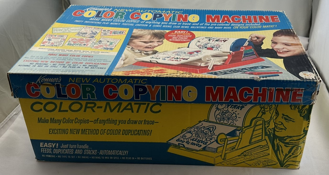 1967 Kenner Color Copying Machine - Clean - Great Condition