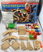 Fisher Price Flip Track Rail Road Set - 1995 - Fisher Price - Great Condition