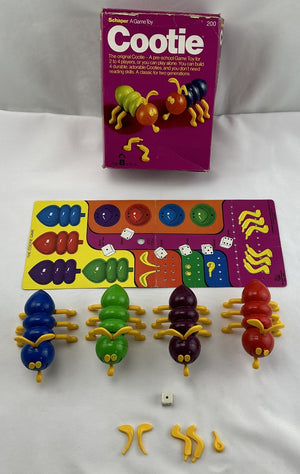 Cootie Game - 1976 - Schaper - Very Good Condition