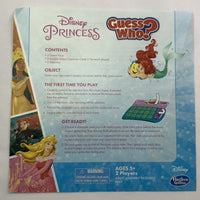 Disney Princess Guess Who - 2011 - Hasbro - Great Condition