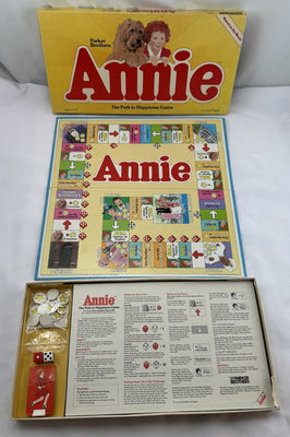 Annie Path to Happiness Game - 1981 - Parker Brothers - Great Condition