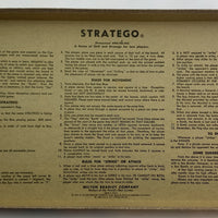 Stratego Game - 1962 - Milton Bradley - Excellent Condition