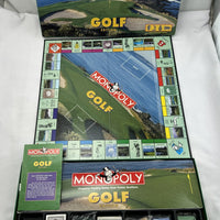 Golf Collectors Monopoly - 1998 - USAopoly - New Old Stock