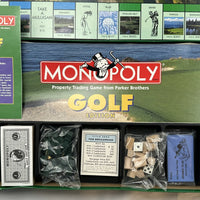 Golf Collectors Monopoly - 1998 - USAopoly - New Old Stock