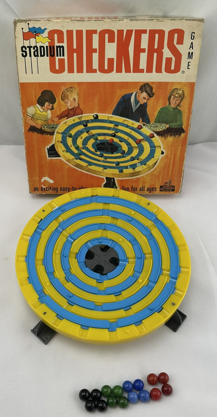 Stadium Checkers - Schaper - Good Condition