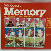 Step by Step Memory Game - 1983 - Milton Bradley - Great Condition