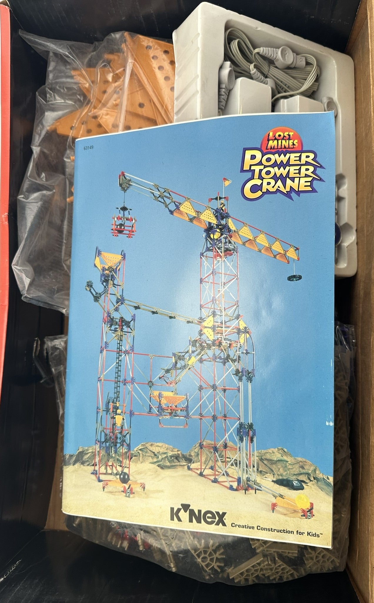 KNEX Lost Mines Power Tower Crane 63149 - New