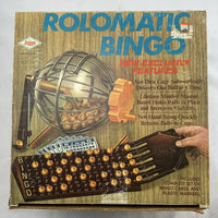 Rolomatic Bingo Game - 1973 - E.S. Lowe - Great Condition