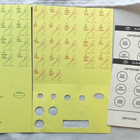 Strat O Matic College Football Game - 1969 - Great Condition