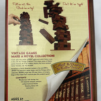 Jenga Game Wood Book Collection - 2006 - Milton Bradley - Great Condition