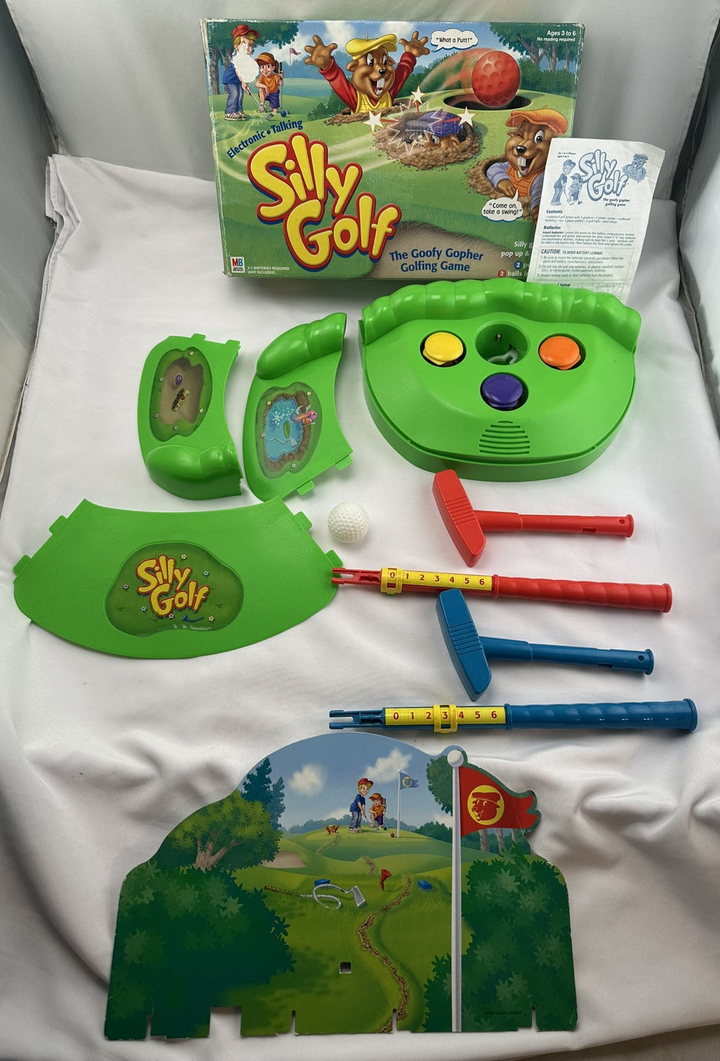 Silly Golf Game - 2001 - Milton Bradley - Great Condition