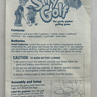 Silly Golf Game - 2001 - Milton Bradley - Great Condition