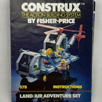 Fisher Price Construx Set 578 Land/Air - 1983 - Fisher Price - Great Condition