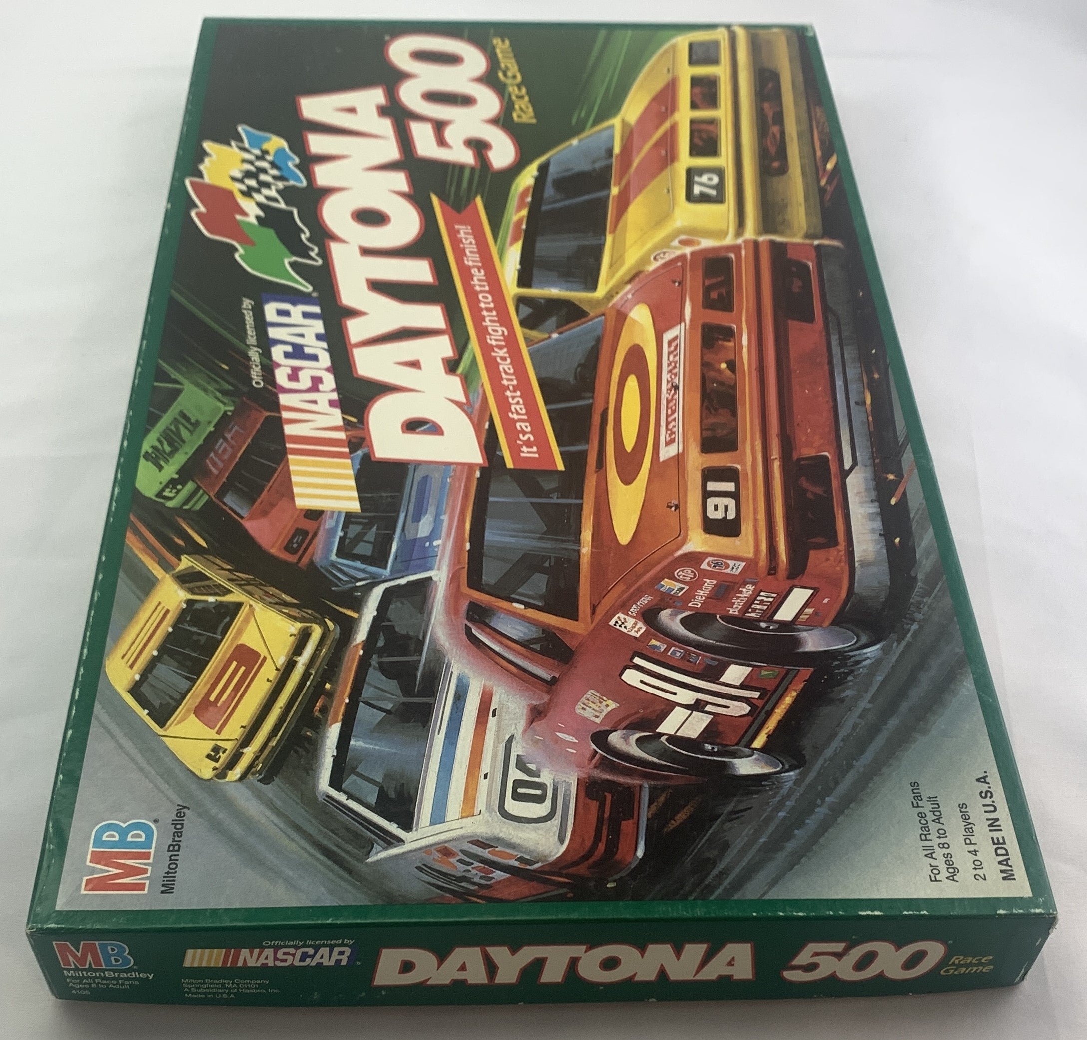 Daytona 500 Board Game - 1990 - Milton Bradley - Like New Condition