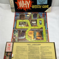 Alfred Hitchcock Presents Why Game - 1967 - Milton Bradley - Great Condition