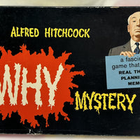 Alfred Hitchcock Presents Why Game - 1967 - Milton Bradley - Great Condition