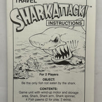 Shark Attack Travel Game - 1990 - Milton Bradley - Great Condition