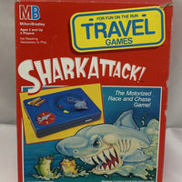 Shark Attack Travel Game - 1990 - Milton Bradley - Great Condition