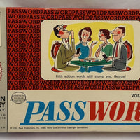 Password Game 5th Edition - 1967 - Milton Bradley - Great Condition