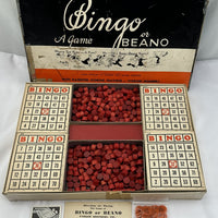 Bingo or Beano Set - 1933 - Parker Brothers - Good Condition