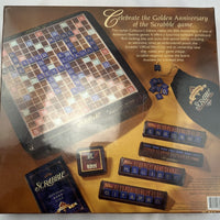 Scrabble Deluxe Collectors Edition 50th Anniversary - 1998 - Milton Bradley - New/Sealed