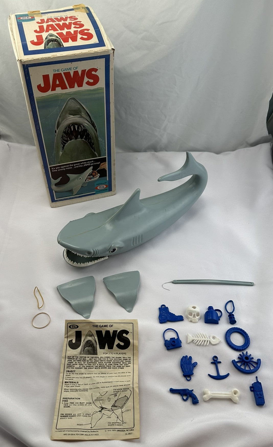 Jaws Game - 1975 - Ideal - Great Condition