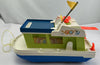 Fisher Price Little People Play Family House Boat #985 - 1972 - Great Condition