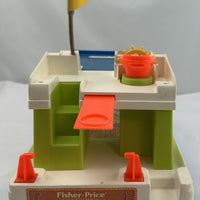 Fisher Price Little People Play Family House Boat #985 - 1972 - Great Condition