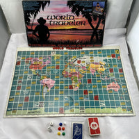 World Traveler Board Game - 1987- Good Condition