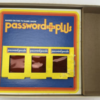 Password Plus Game - 1978 - Milton Bradley - Good Condition