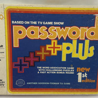 Password Plus Game - 1978 - Milton Bradley - Good Condition