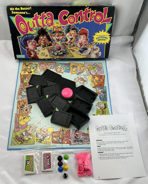 Outta Control Game - 1992 - Parker Brothers - Great Condition