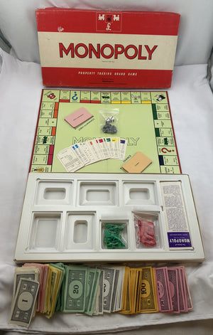 Monopoly Game - 1961 - Waddingtons - Very Good Condition