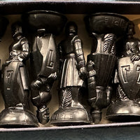 Renaissance Chessmen Chess Set - 1959 - E.S. Lowe - Very Good Condition