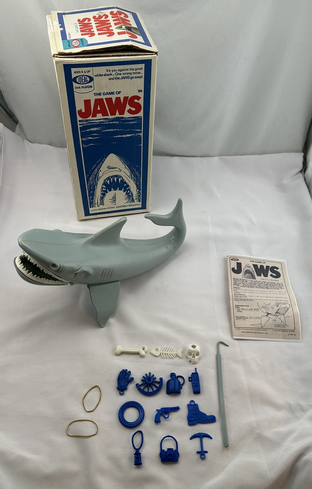 Jaws Game - 1975 - Ideal - Great Condition