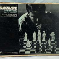 Renaissance Chessmen Chess Set - 1959 - E.S. Lowe - Very Good Condition