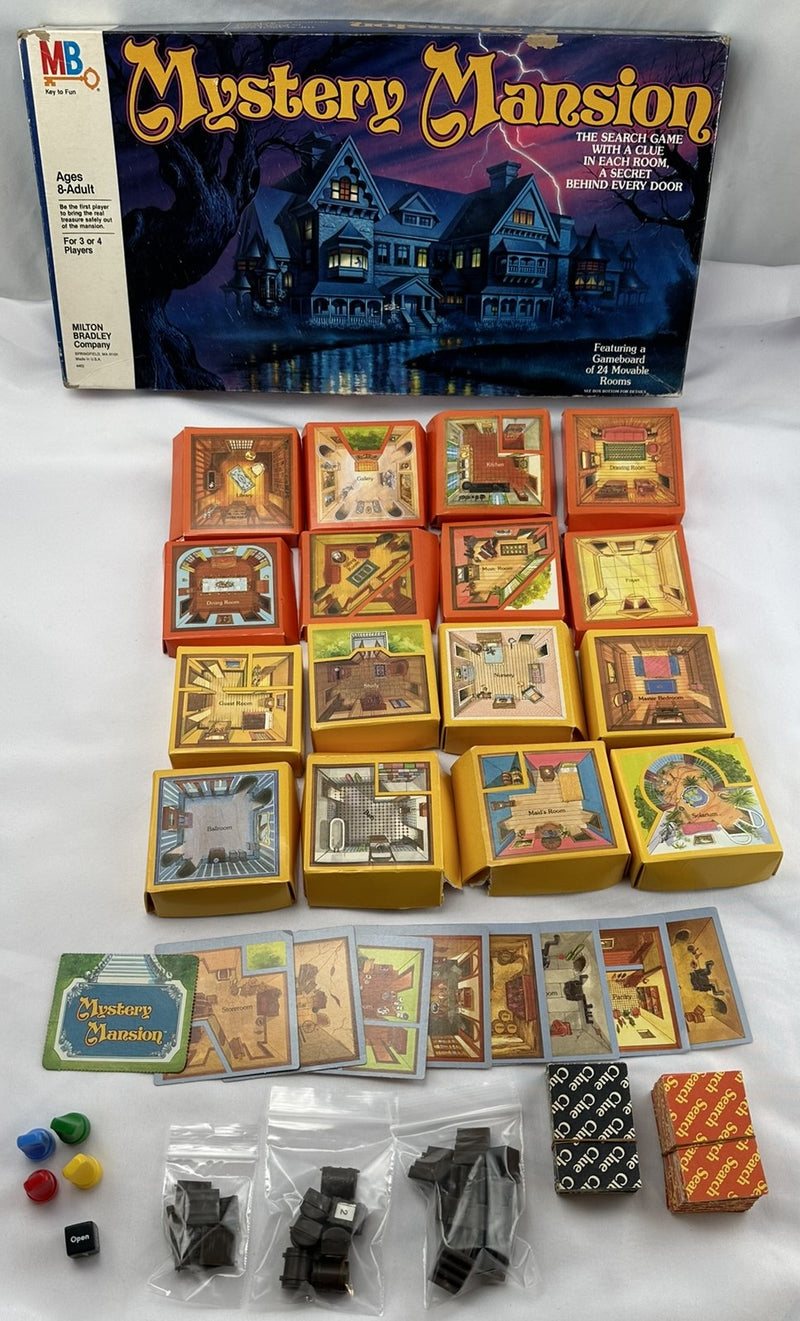 1984 Mystery Mansion good Board Game