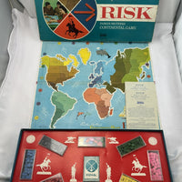 Risk Game - 1963 - Parker Brothers - Very Good Condition