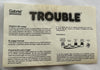 Trouble Game - 1977 - Gabriel - Great Condition