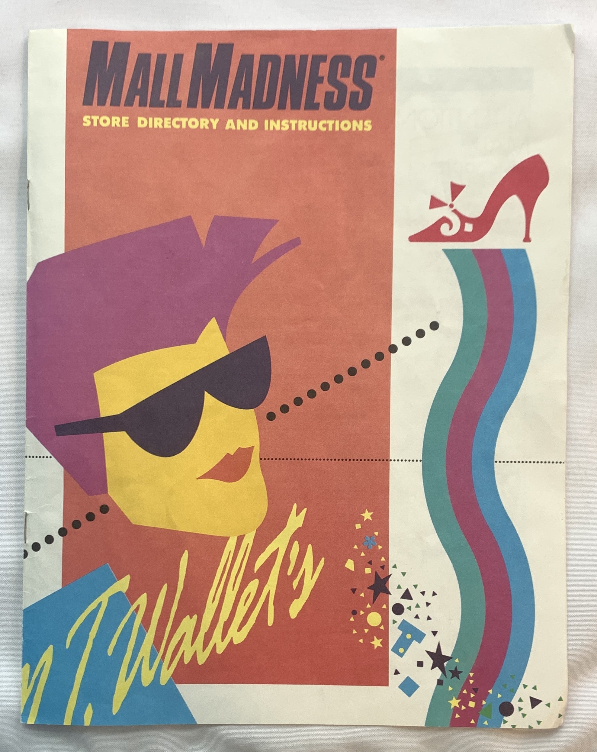 Mall Madness Game - 1989 - Milton Bradley - Great Condition