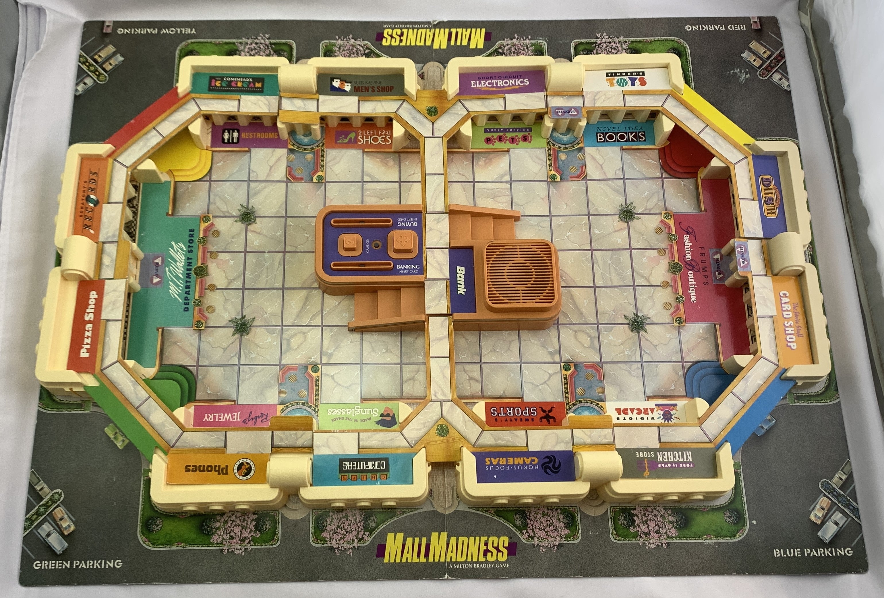 Mall Madness Game - 1989 - Milton Bradley - Great Condition