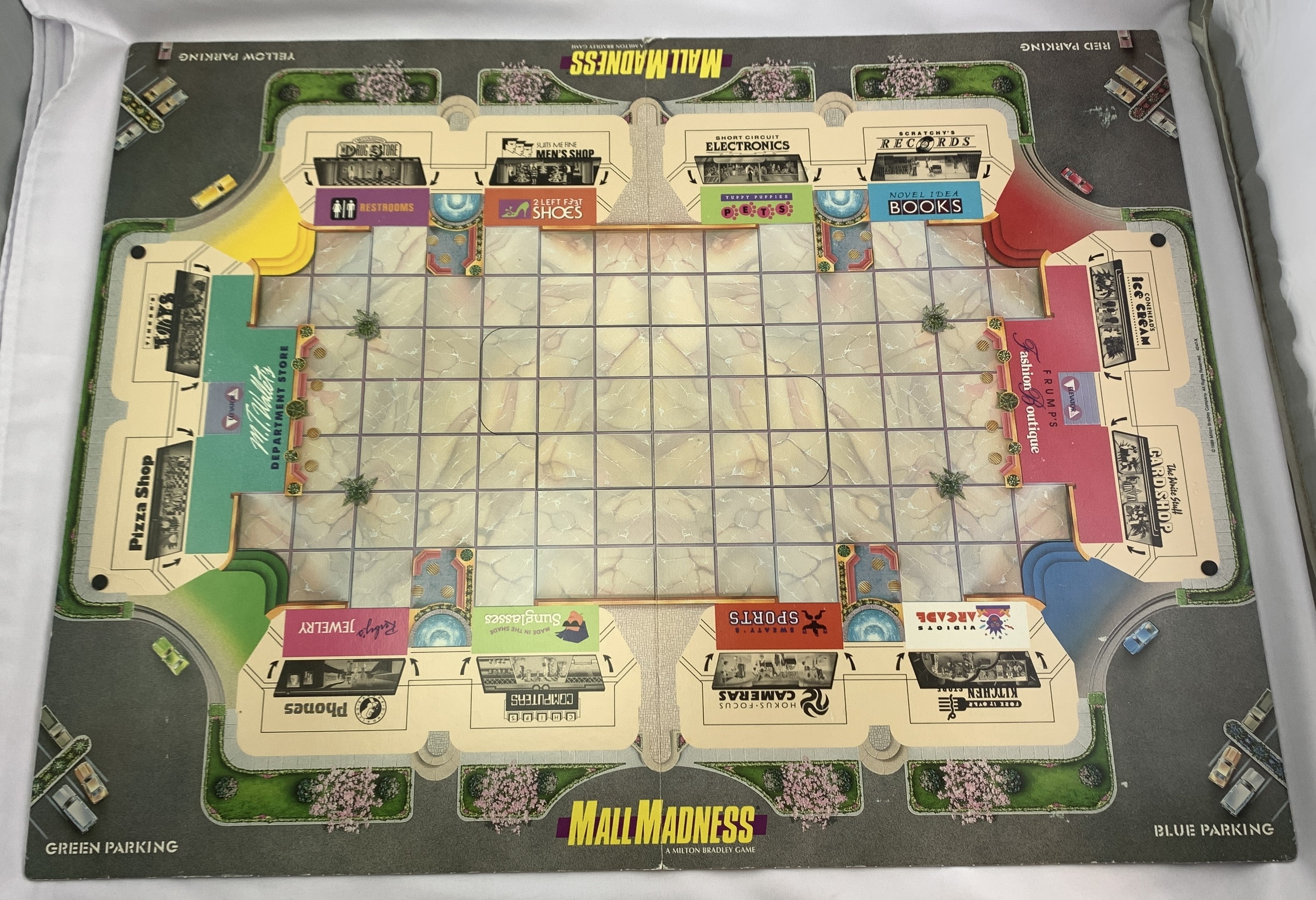 Mall Madness Game - 1989 - Milton Bradley - Great Condition