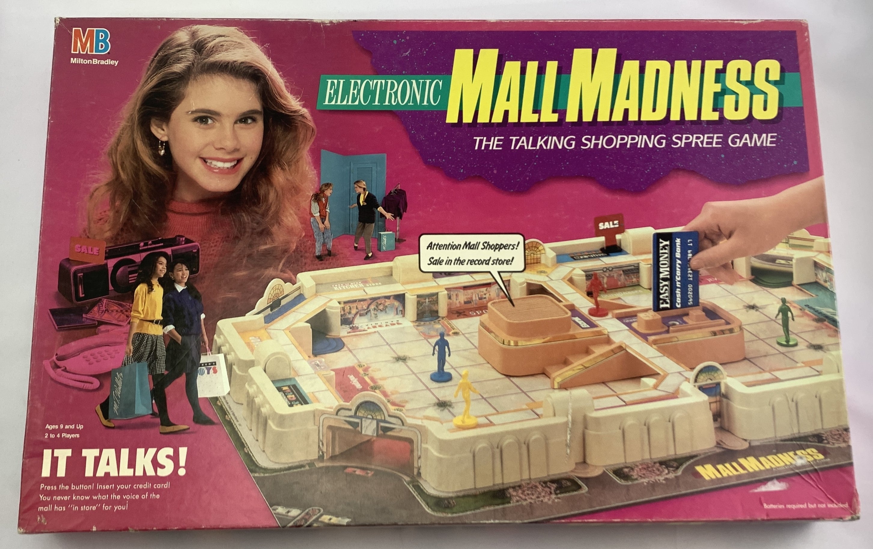 Mall Madness Game - 1989 - Milton Bradley - Great Condition