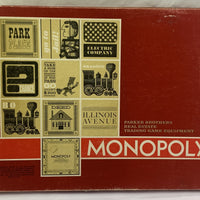 Deluxe Monopoly Game - 1964 - Parker Brothers - Very Good Condition