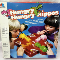 Hungry Hungry Hippos Game - 1985 - Milton Bradley - Great Condition