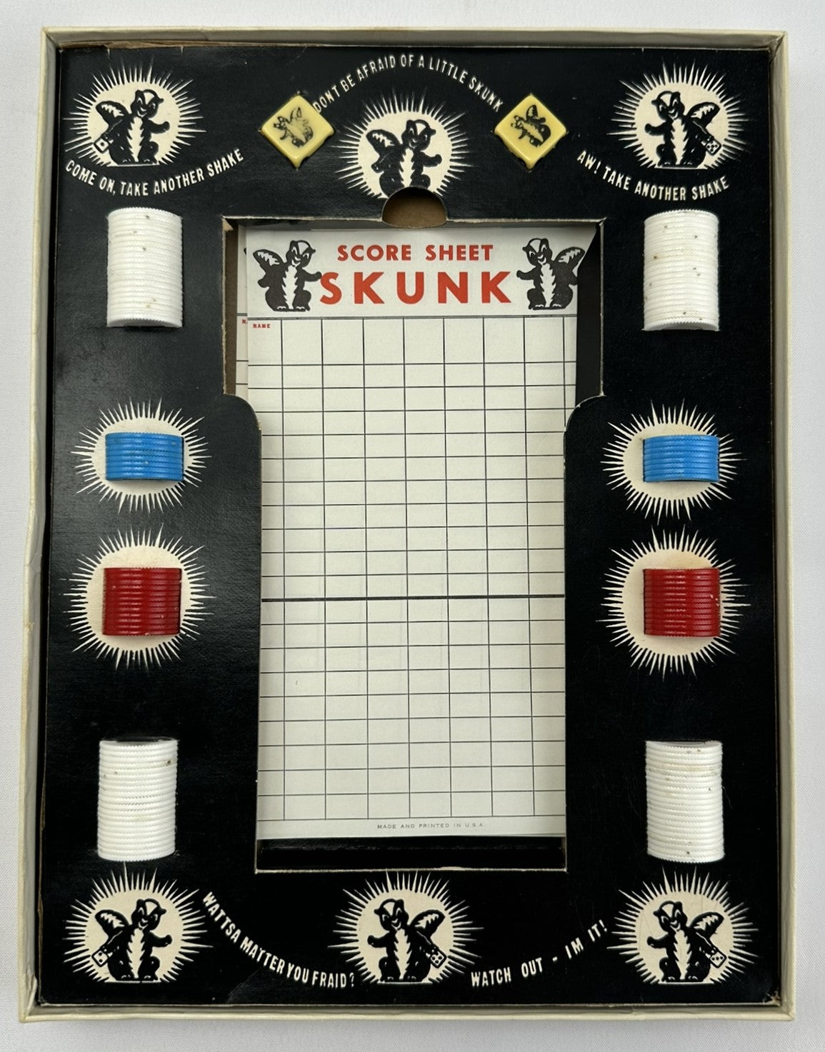 Skunk Game - 1953 - Schaper - Very Good Condition