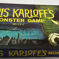 Boris Karloff's Monster Game - 1965 - Game Gems - New Old Stock